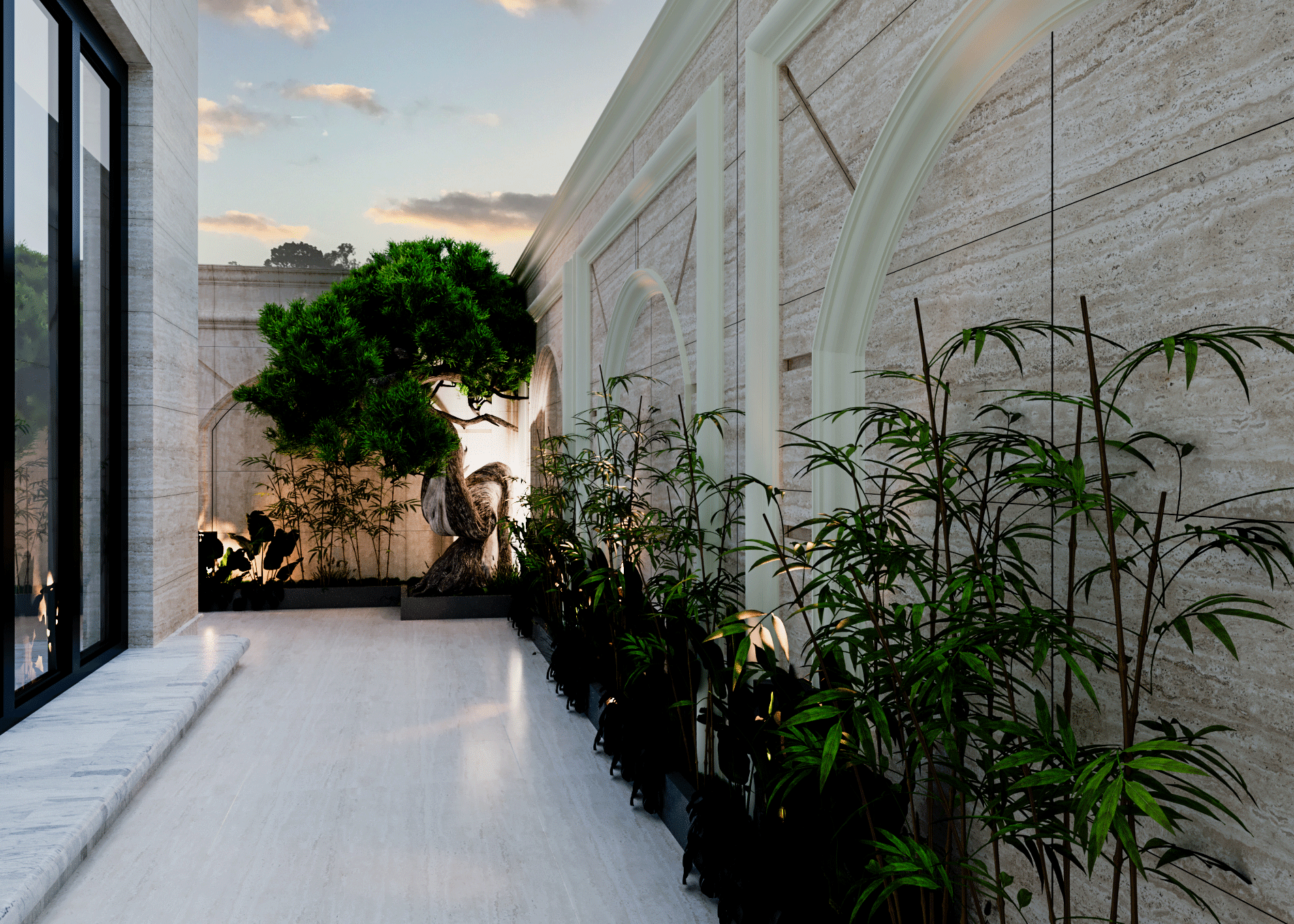 تراورتن تصویر سرامیک